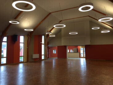 Salle des fêtes de Saint Marcel (rénovation) Salle des fêtes de Saint Marcel (rénovation)